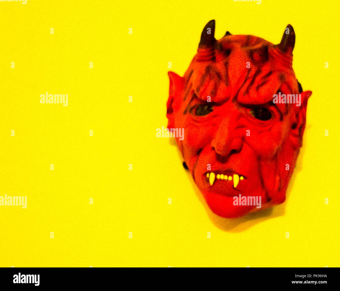 Devil`s mask Stock Photo